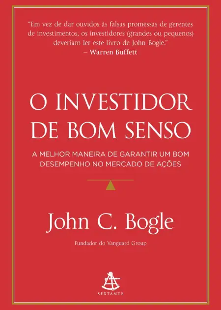 Livro O investidor de bom senso.