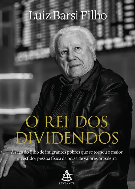 Livro O rei dos dividendos.